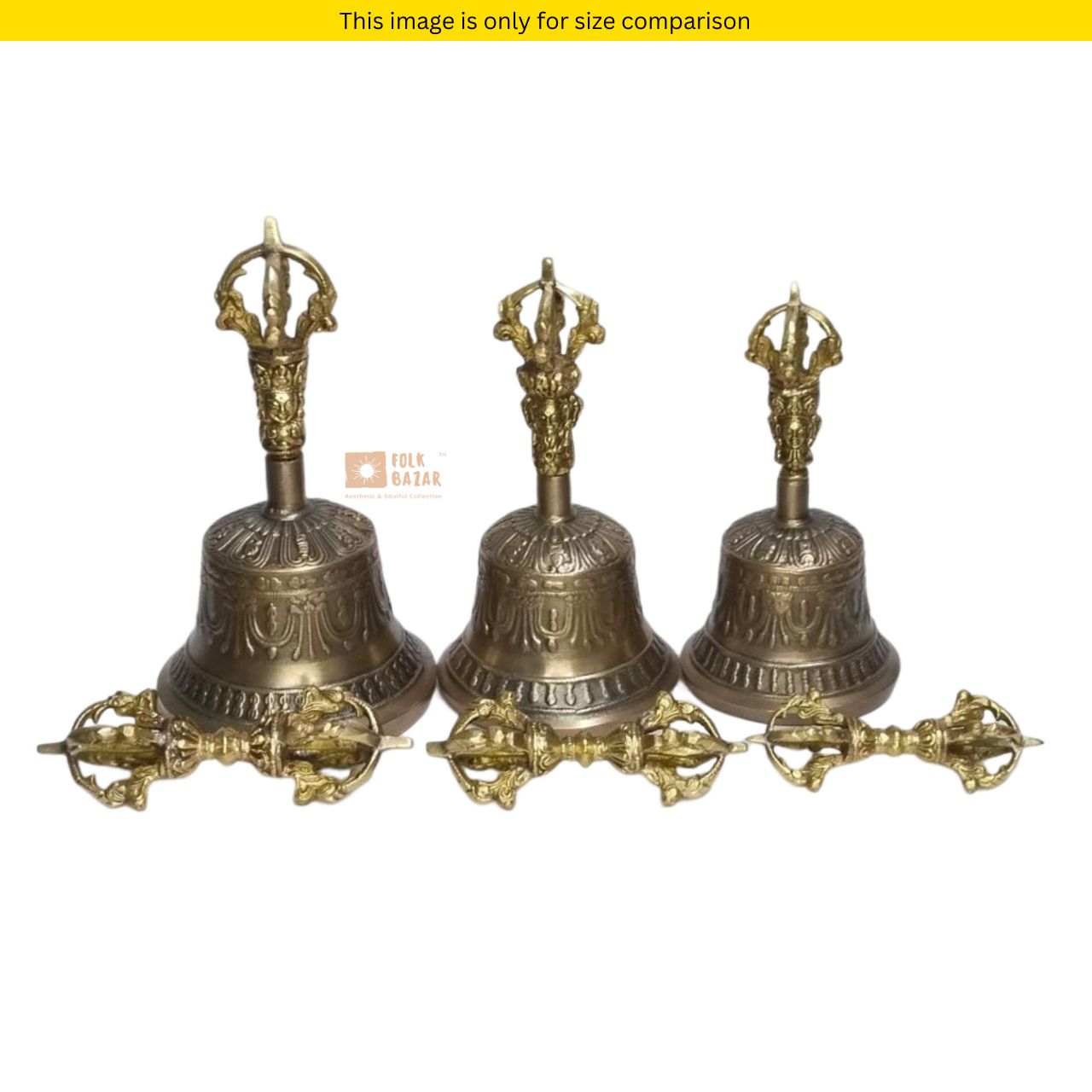 Alloy Bell and Dorjee Set