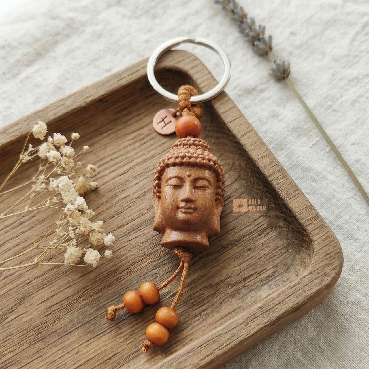 Buddha Keychain
