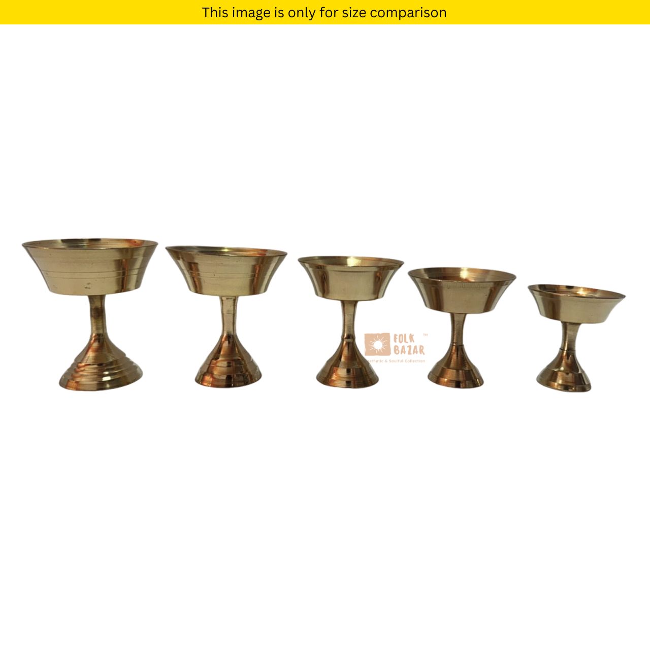 Brass Butter Lamp (Set of 108)