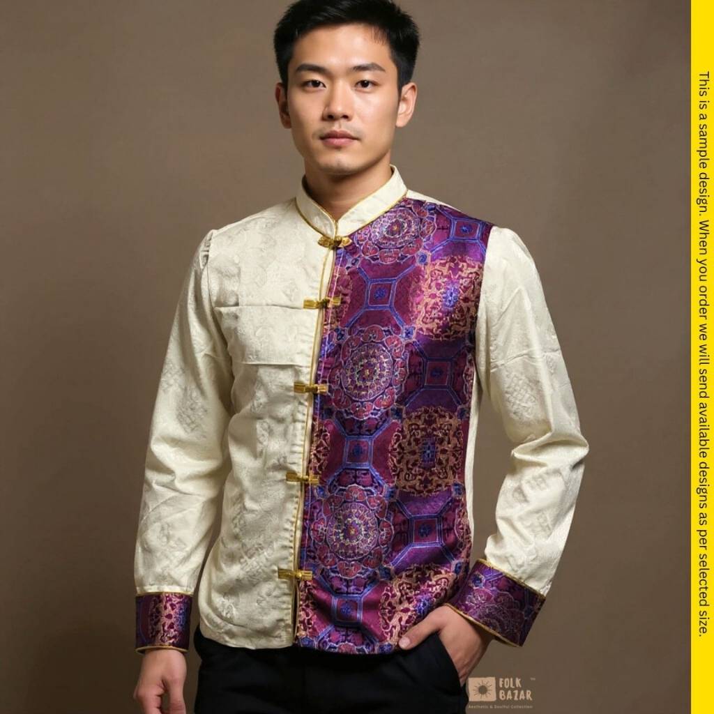 Brocade Khenja Shirt
