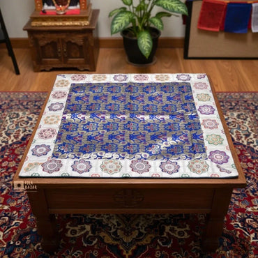 Brocade Mat for Table Top/ Pooja Aasan