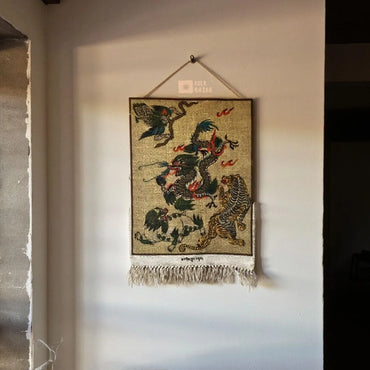 Dragon (Jute Wall Hanging)
