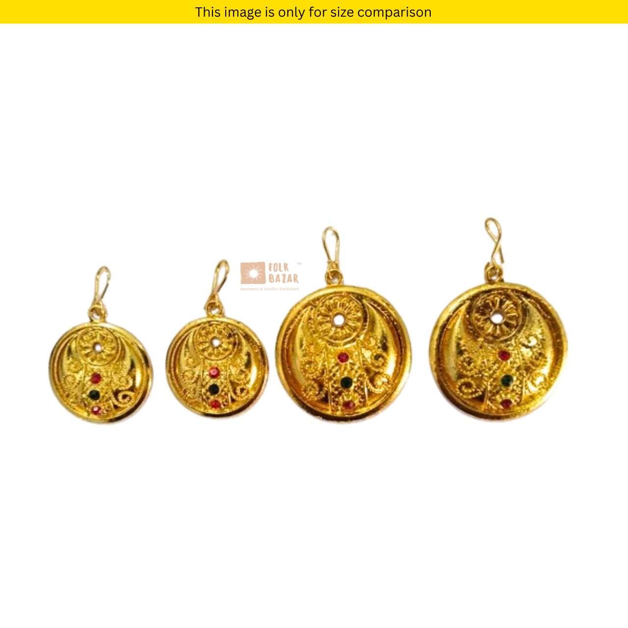 Fine Quality Round Earrings