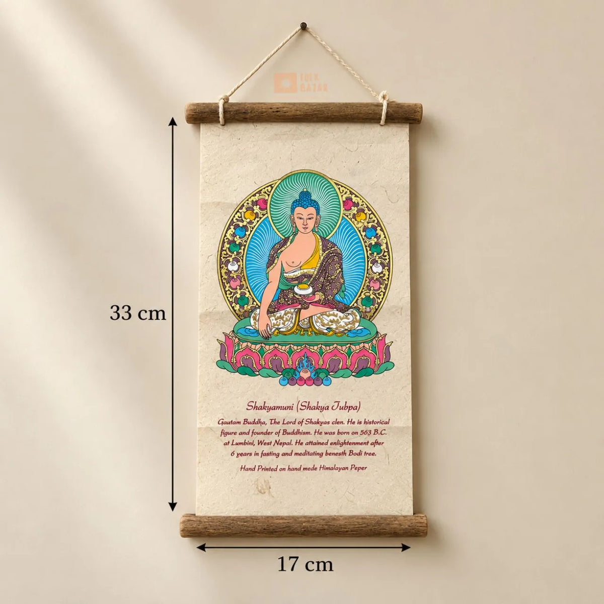 Himalayan Hand Painted Thanka
