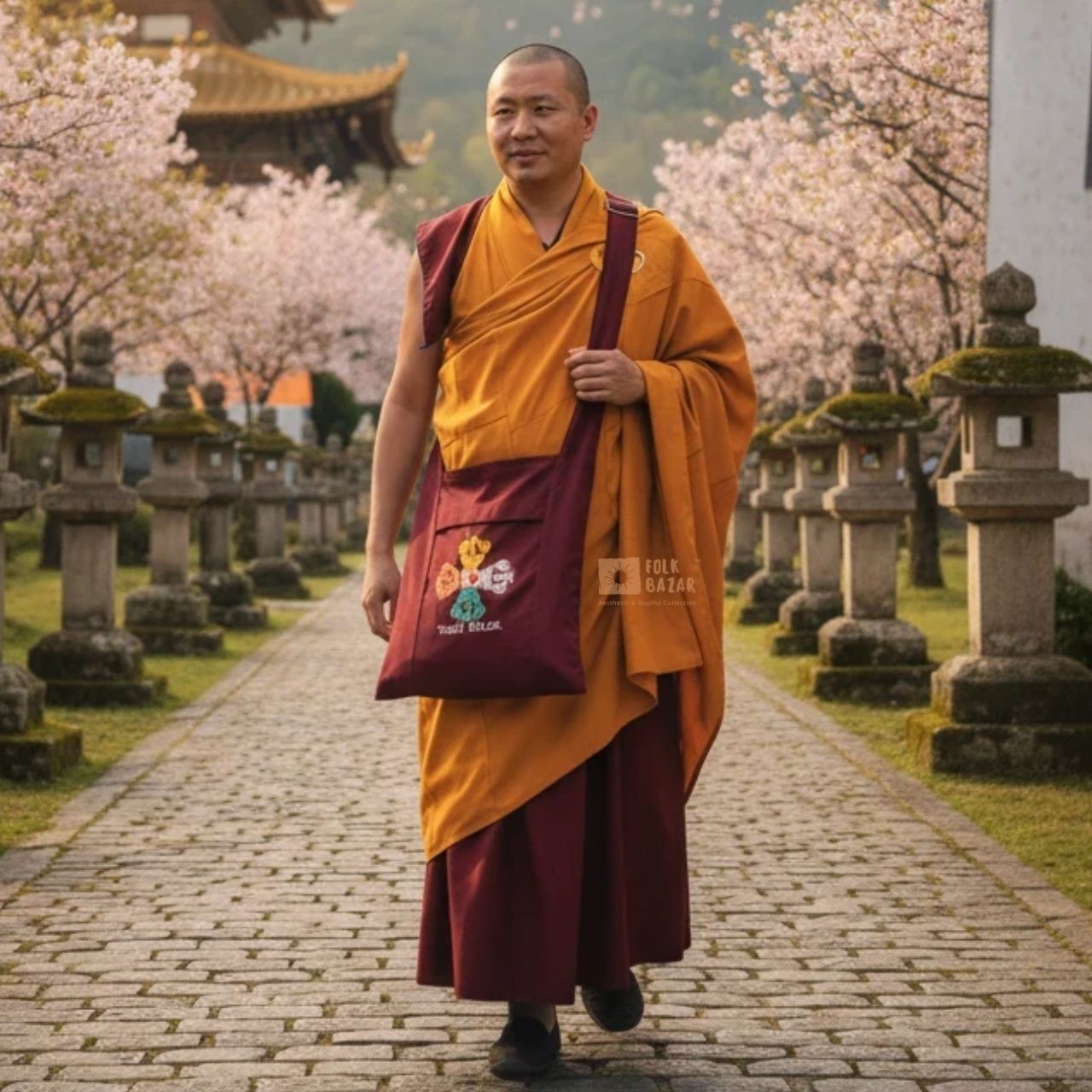 Jhola for Lama, Monk