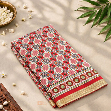 Nepali Traditional Dhaka Saree