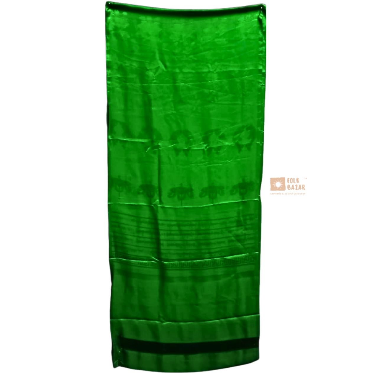 Multi-color Eight Lucky Signs Printed Khadag (1 Bapcha - 4 pcs)