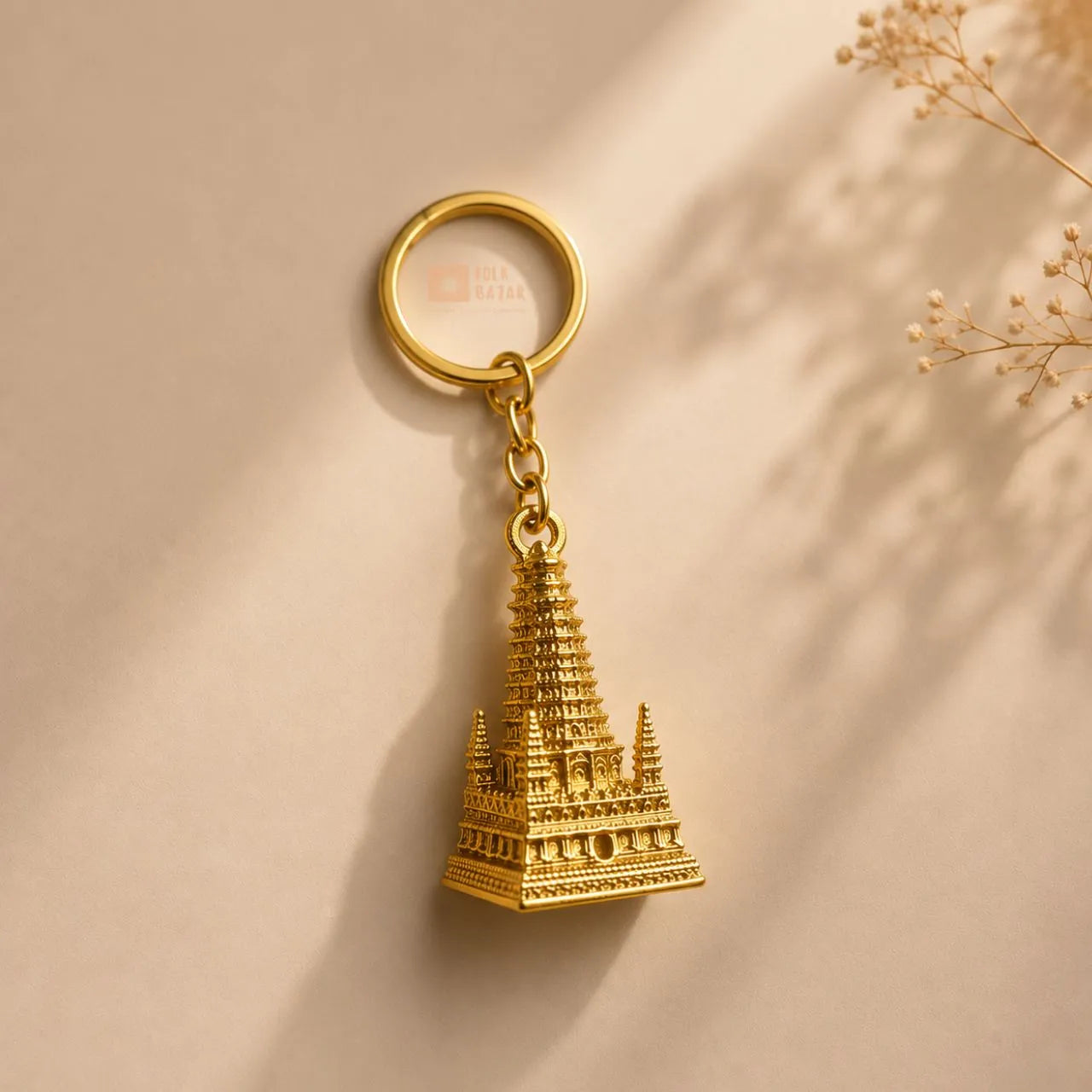 Stupa Keychain