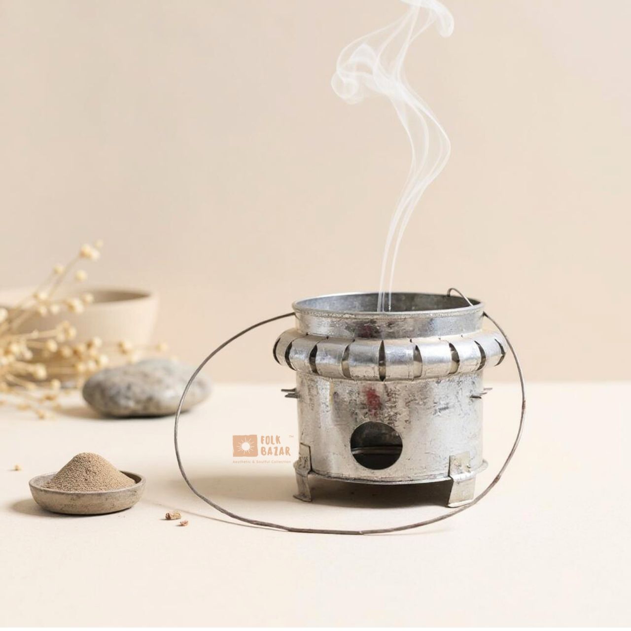 Tin Incense Burner