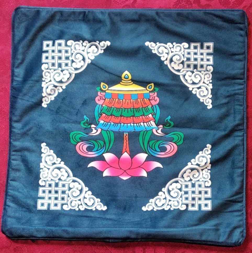 Set of Eight Lucky Signs Cushion Cover (available in 5 colors)