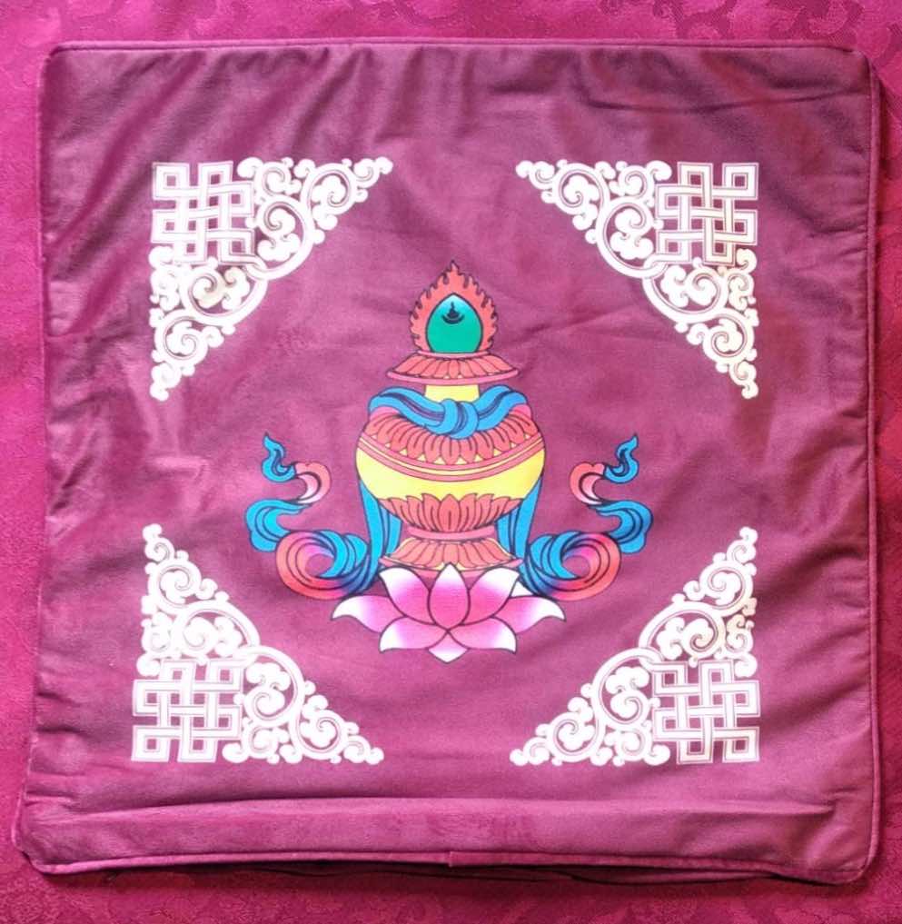 Set of Eight Lucky Signs Cushion Cover (available in 5 colors)