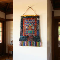 35 Buddha - Brocade Computer Canvas Printed Thangka