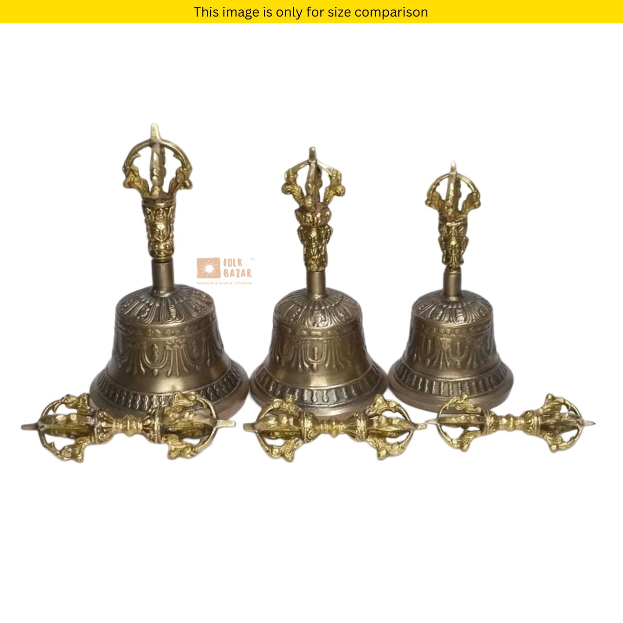 Alloy Bell and Dorjee (1 set)