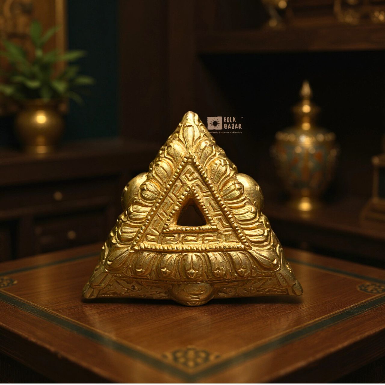 Brass Phurba Stand