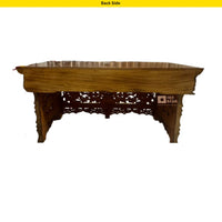 Tibetan Wooden Hand Carved Altar Table (Choksi)