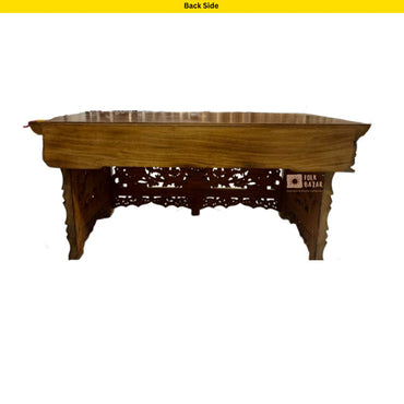 Tibetan Wooden Hand Carved Altar Table (Choksi)