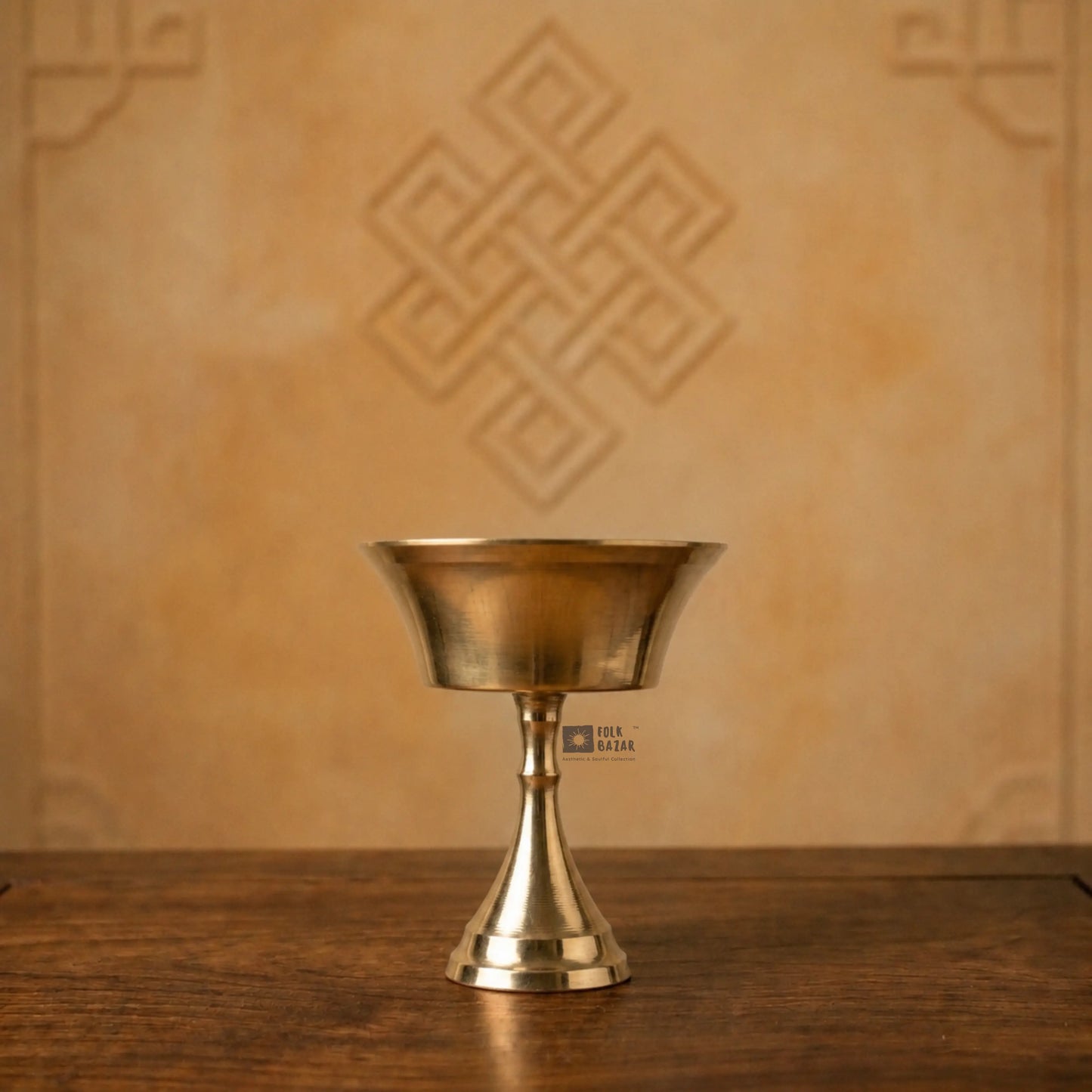 Brass Butter Lamp