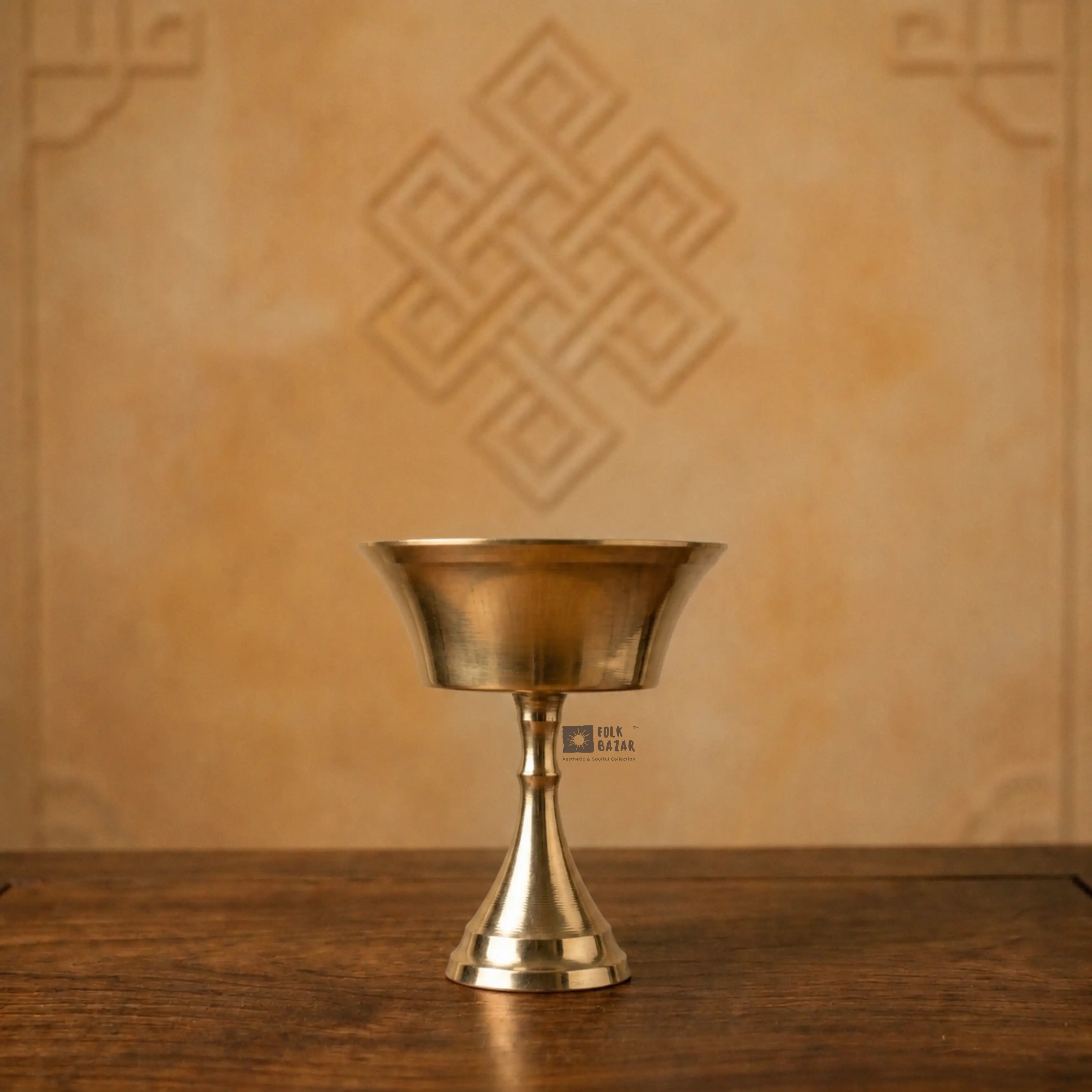 Brass Butter Lamp