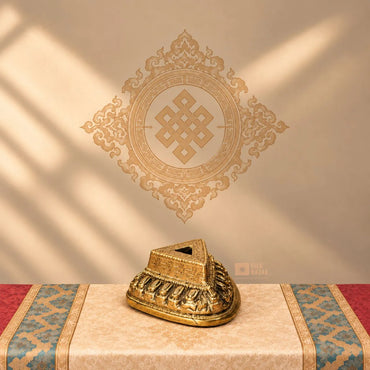 Brass Phurba Stand