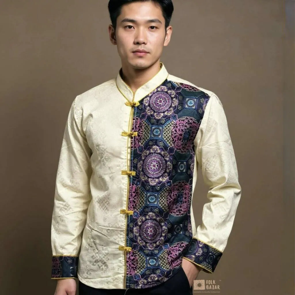 Brocade Khenja Shirt