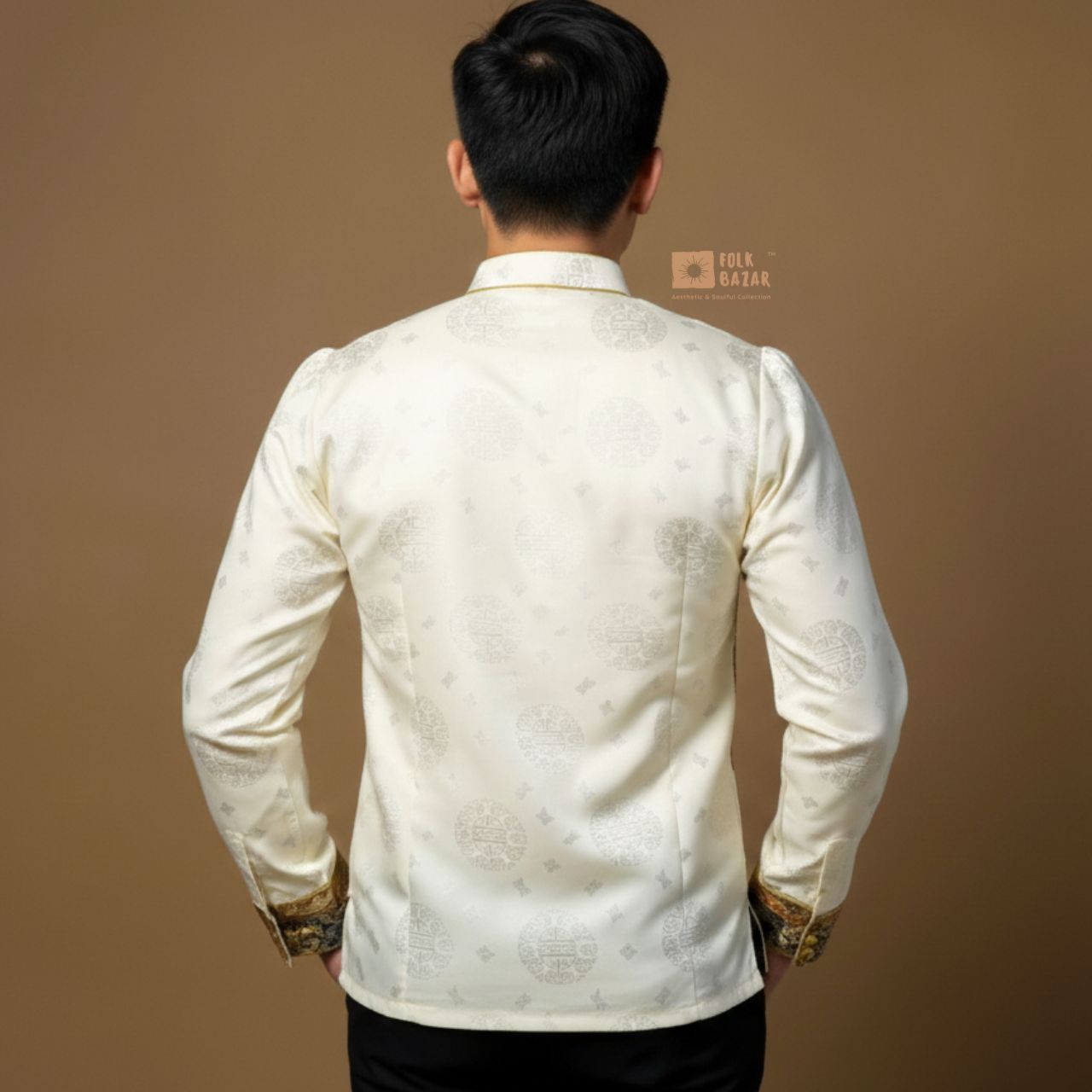 Brocade Khenja Shirt