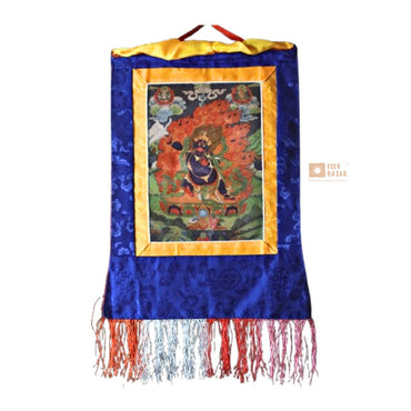 Chana Dorjee - Brocade Computer Canvas Printed Thangka