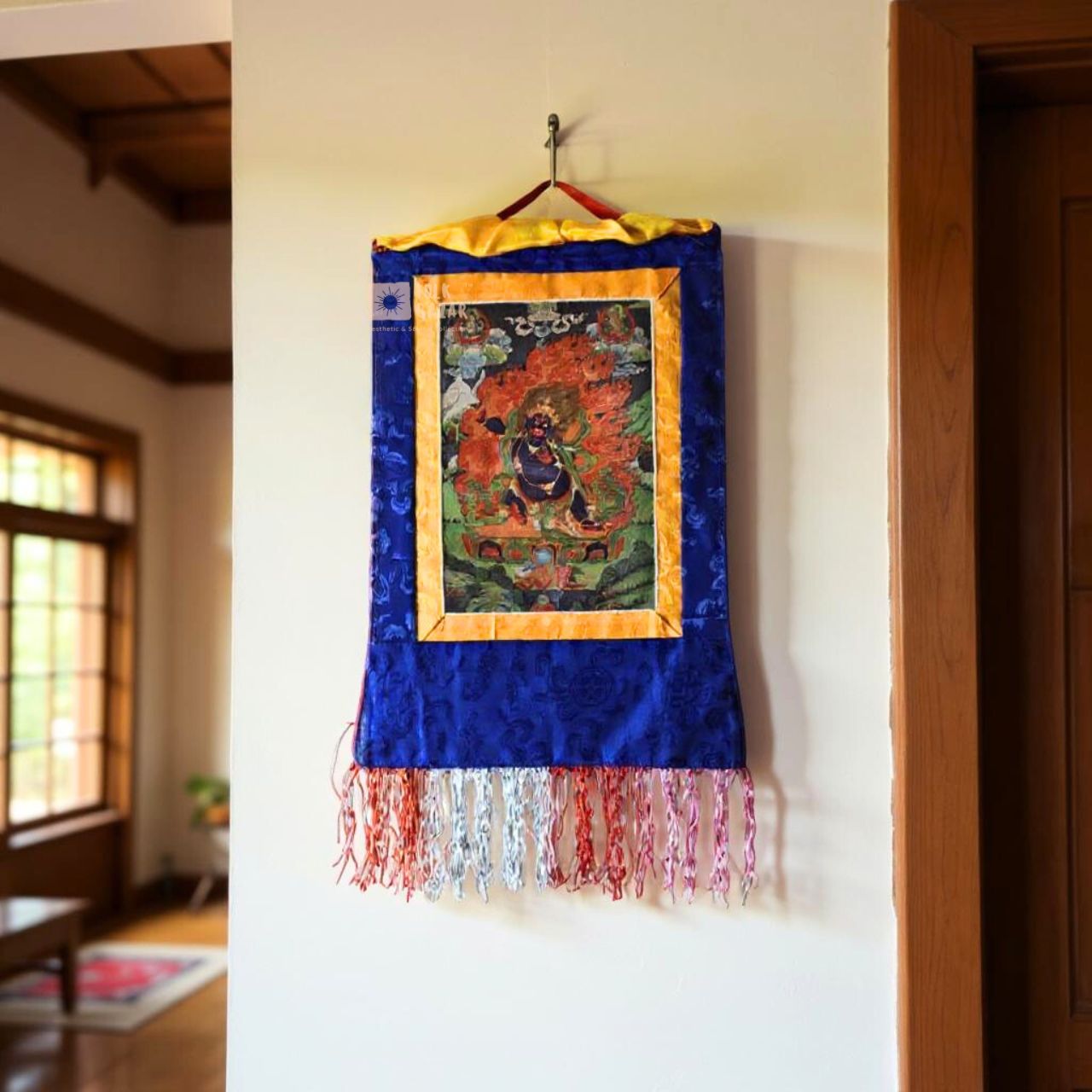 Chana Dorjee - Brocade Computer Canvas Printed Thangka