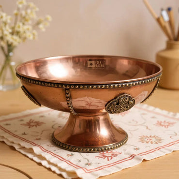 Copper Fruit Bowls