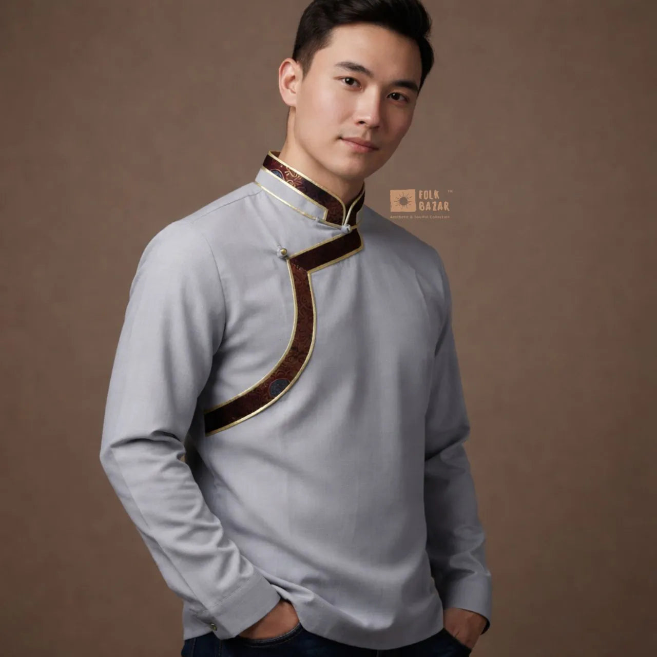 Cotton Khenja Shirt