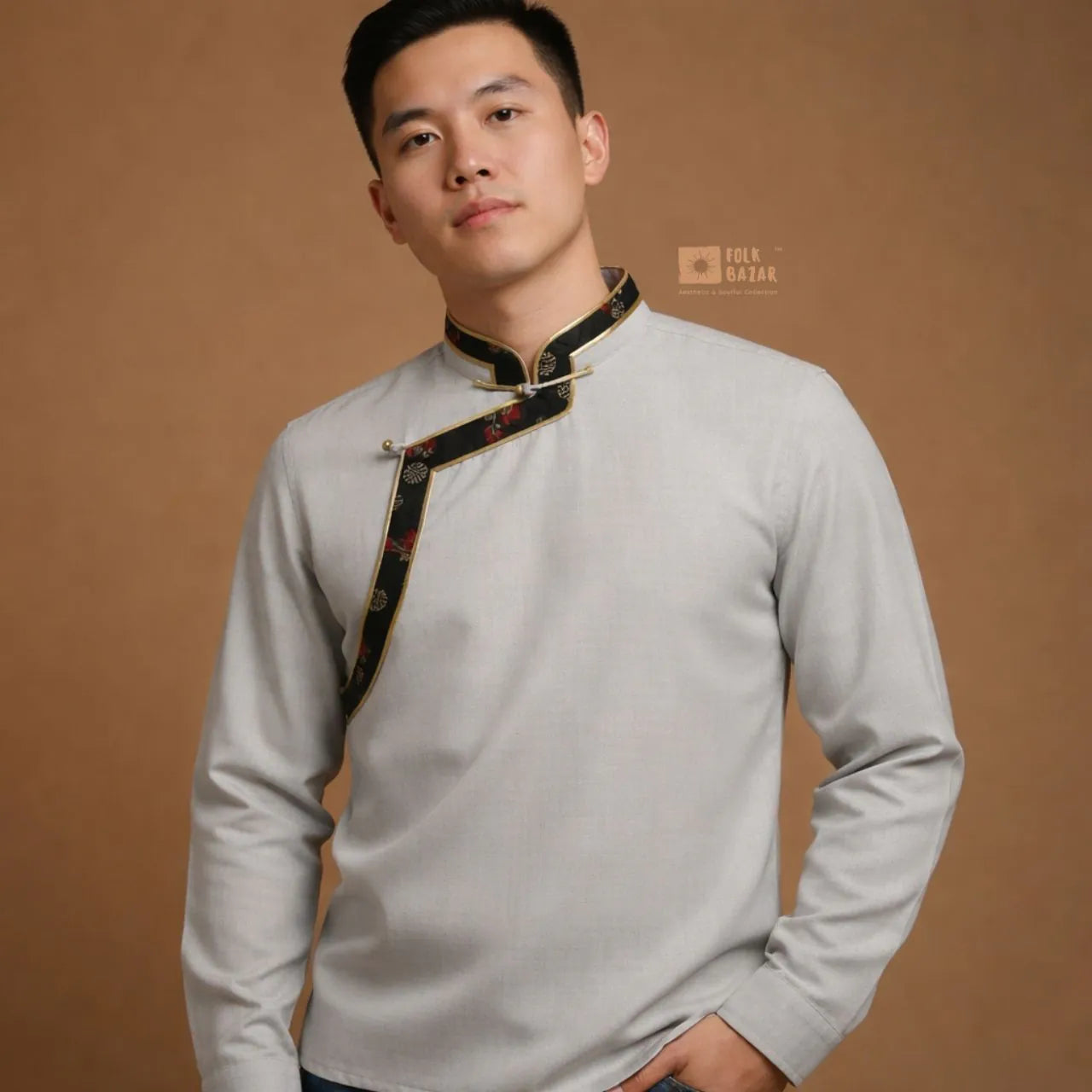 Cotton Khenja Shirt