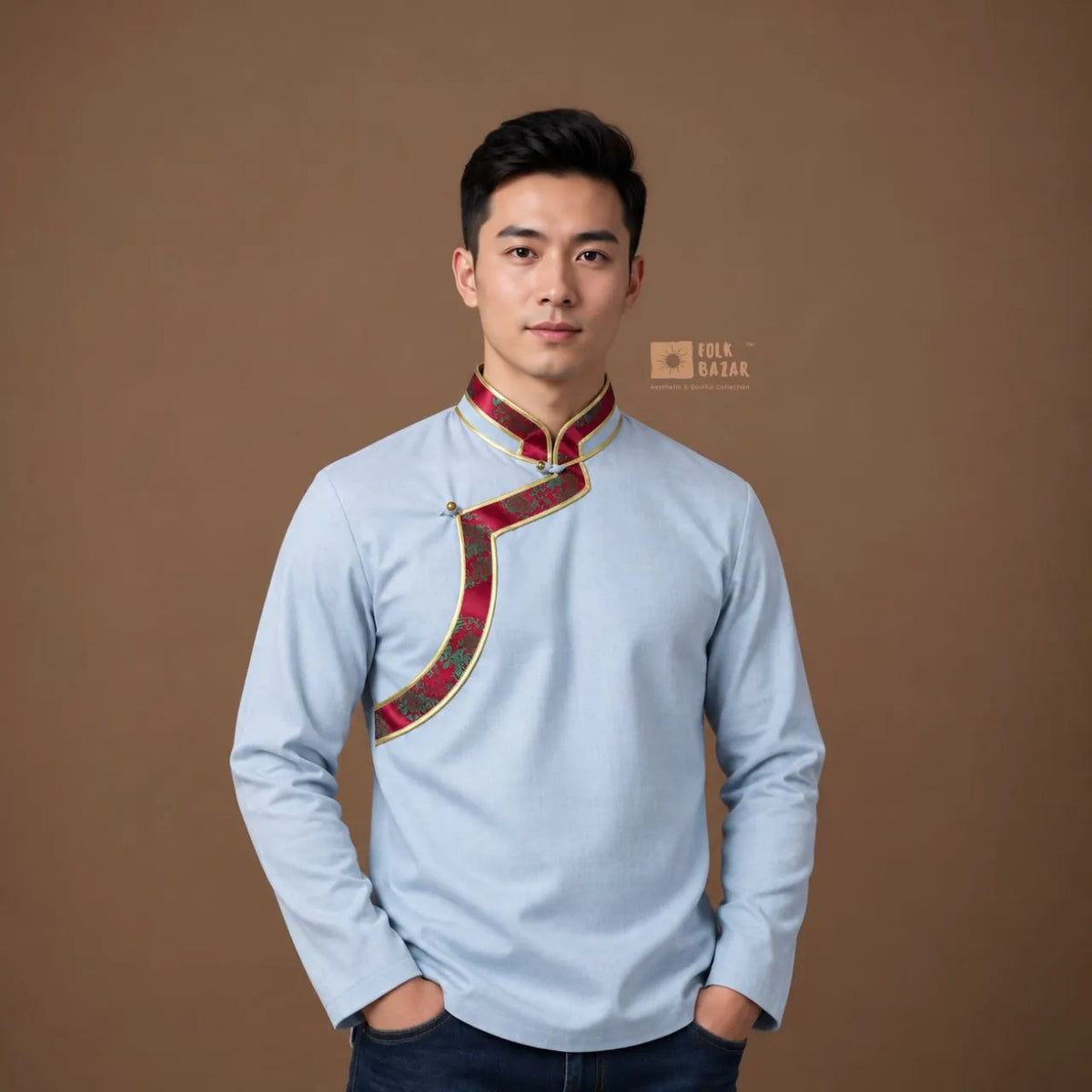 Cotton Khenja Shirt