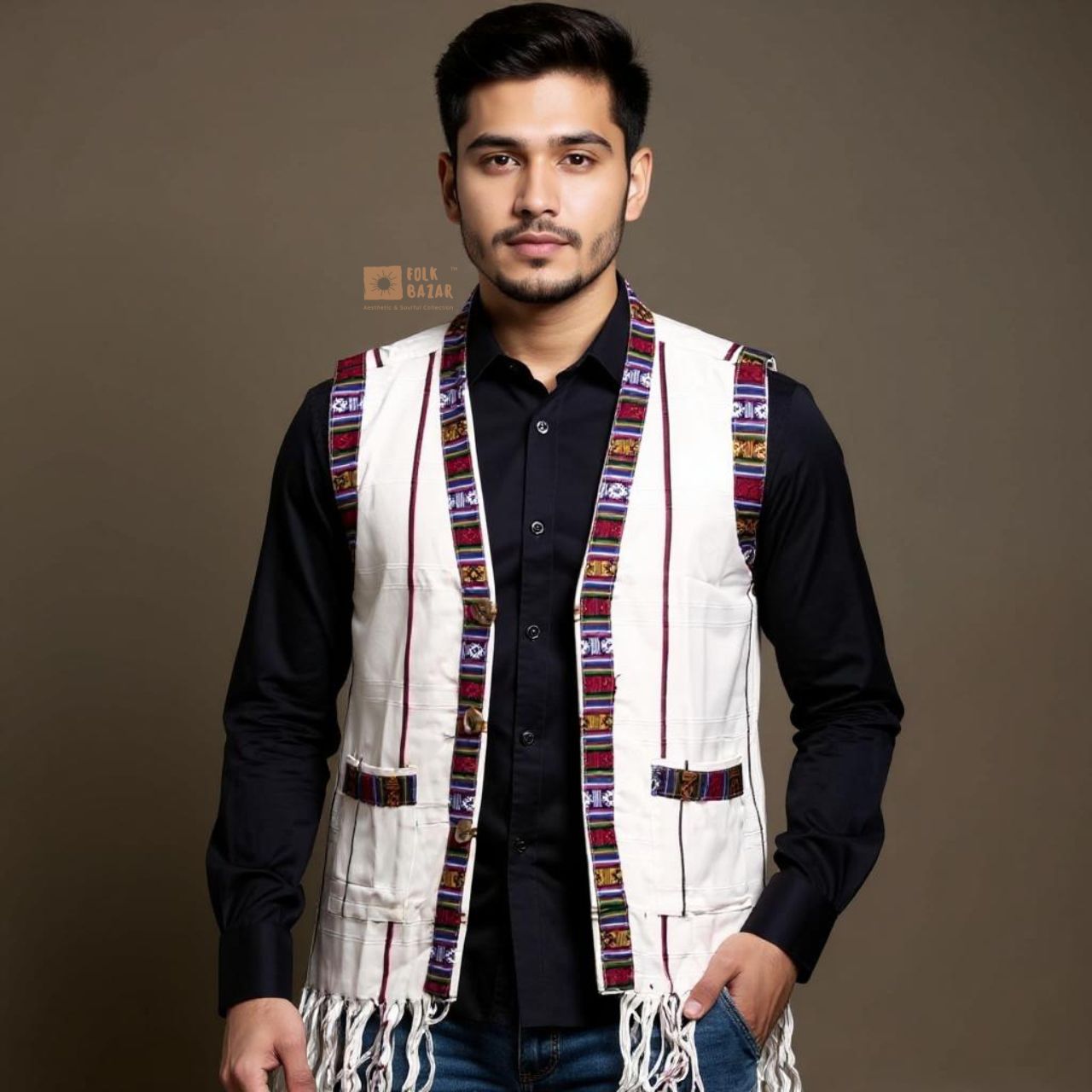 Cotton Sleeveless Coat