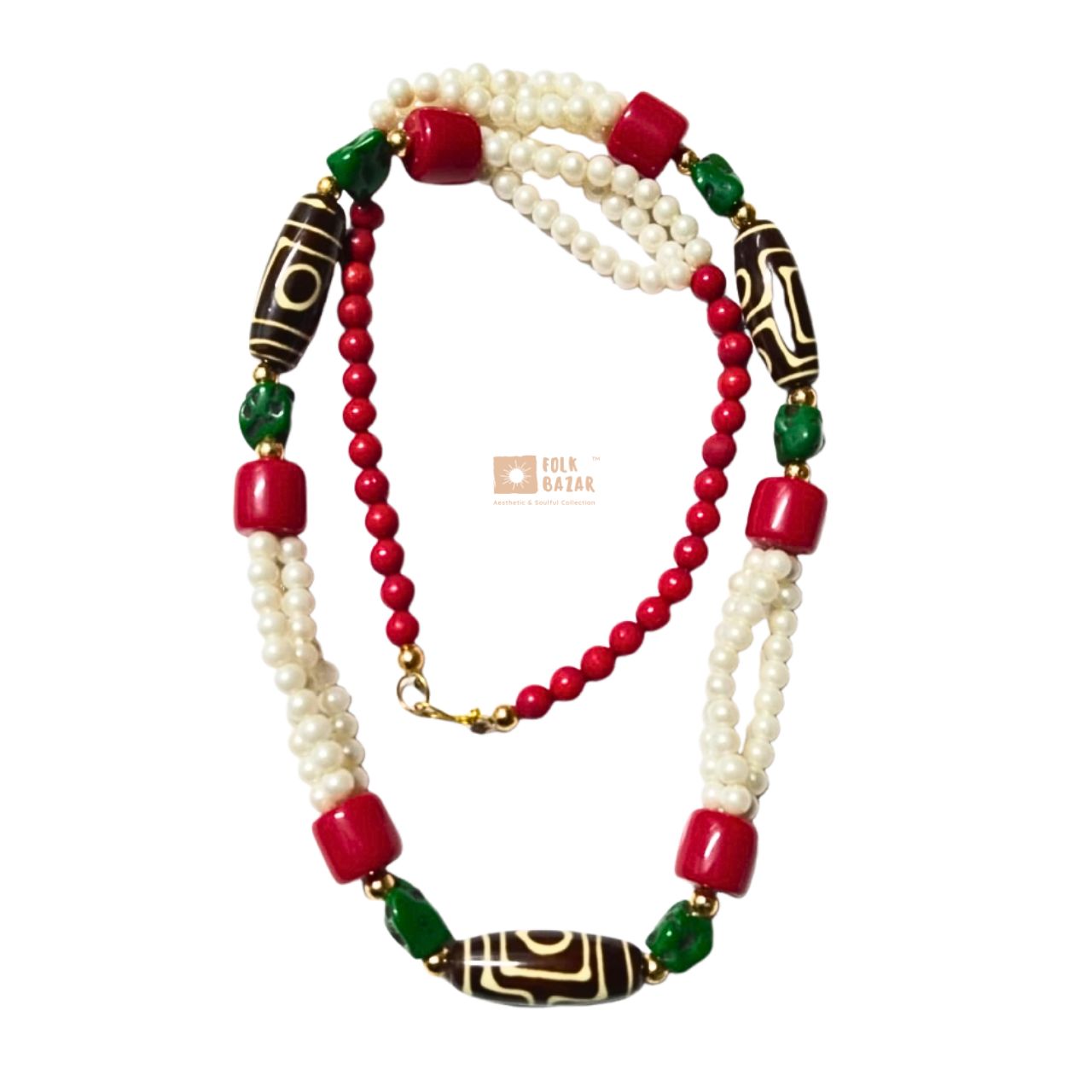 Dzi Beads Necklace