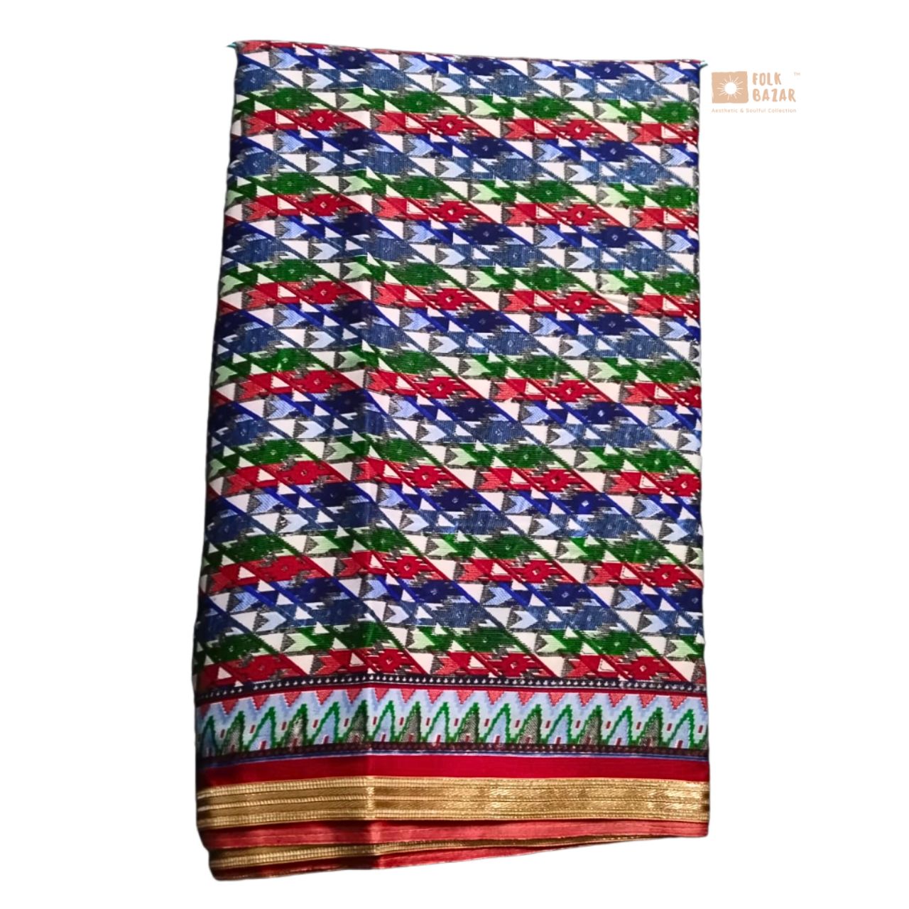 Dhaka Saree with Blouse