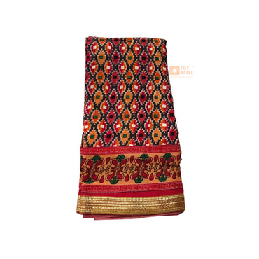 Dhaka Saree with Blouse