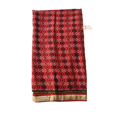 Dhaka Saree with Blouse Piece