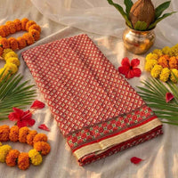 Dhaka Saree with Blouse Piece