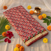 Dhaka Saree with Blouse Piece