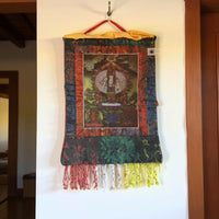 Dookar - Brocade Computer Canvas Printed Thangka
