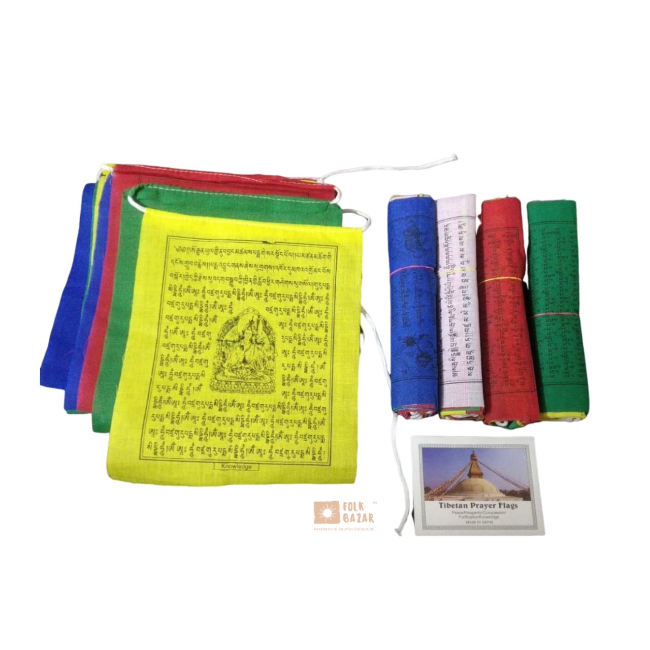 Dori Lungta Premium (Prayer flag bundle pack) – Folk Bazar