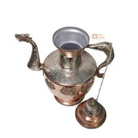 Dragon Neck Round Copper Kettle