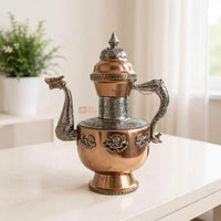 Dragon Neck Round Copper Kettle