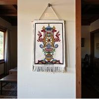 Eight Lucky Signs (Jute Wall Hanging)