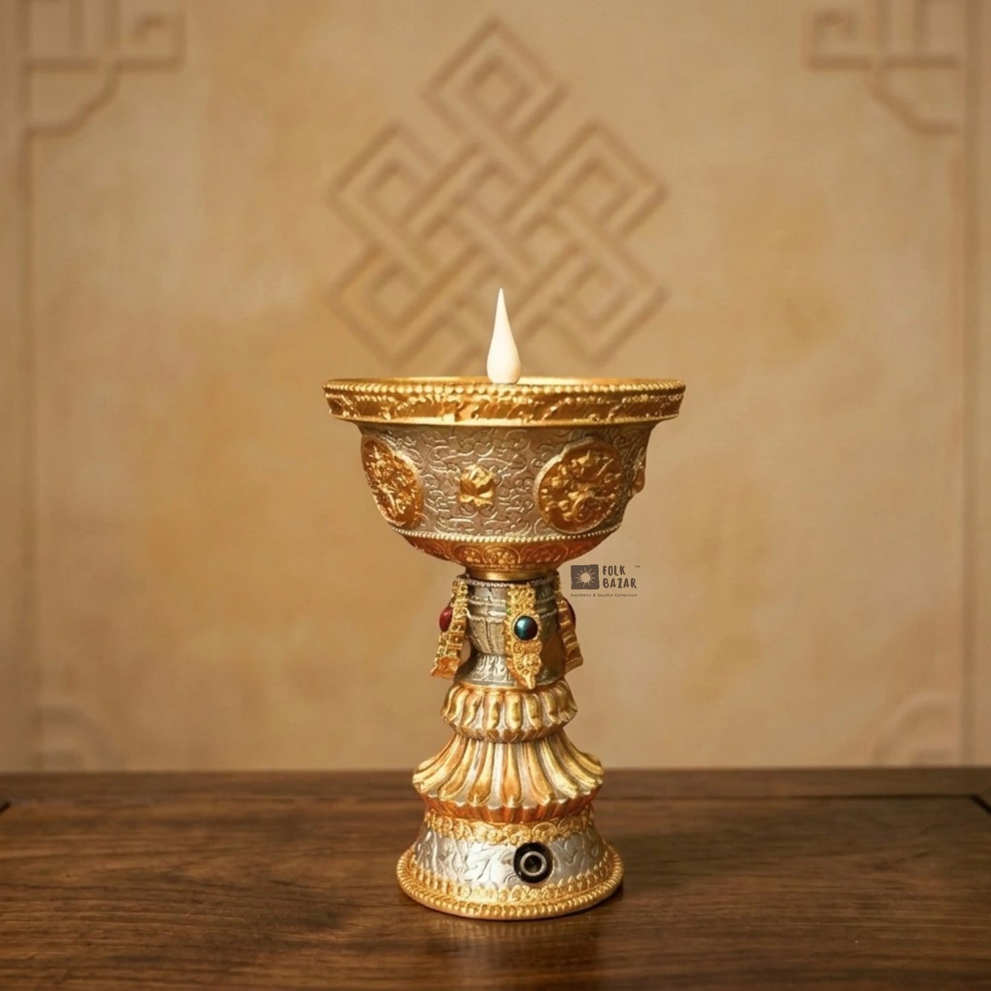 Electric Rechargeable Butter Lamp