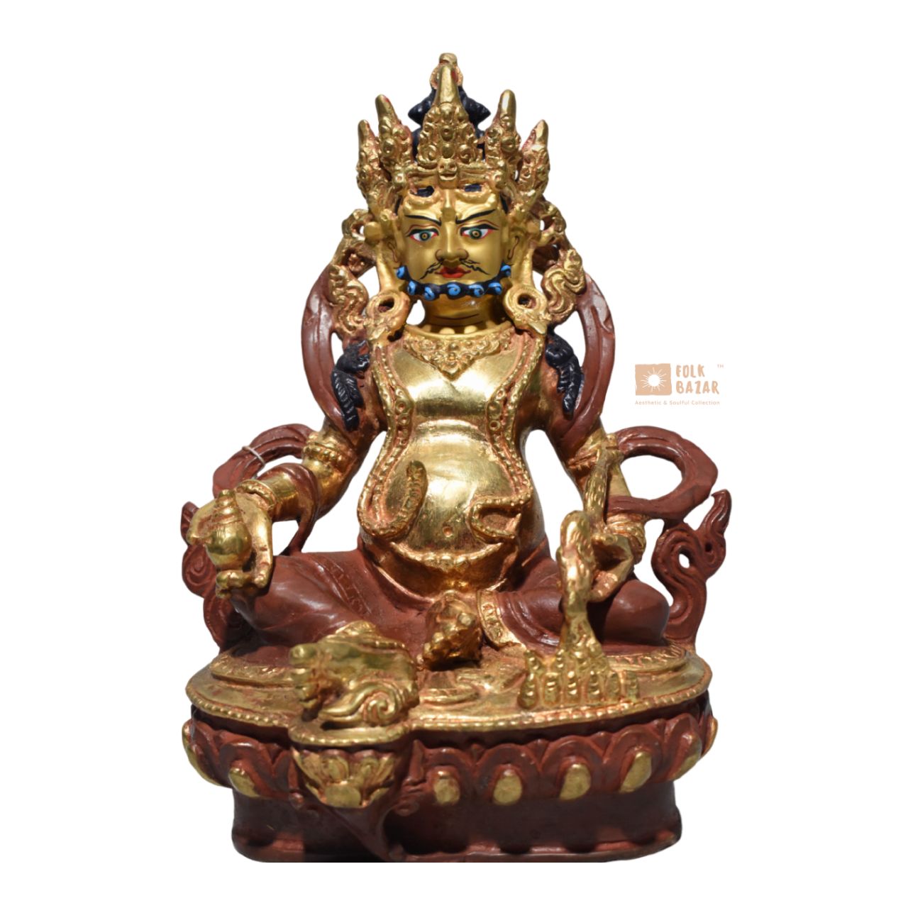 Fine Dzambhala/Kubera (God of wealth) Statue