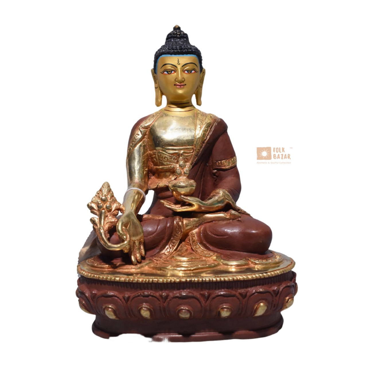 Fine Menlha Buddha (Medicine Buddha) Statue