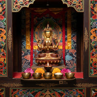 Fine Chengresi Statue