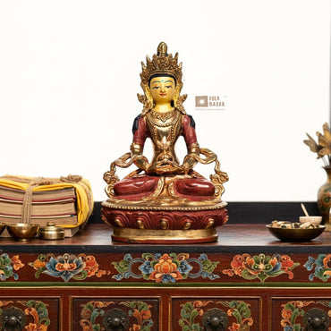 Fine Chepame Statue