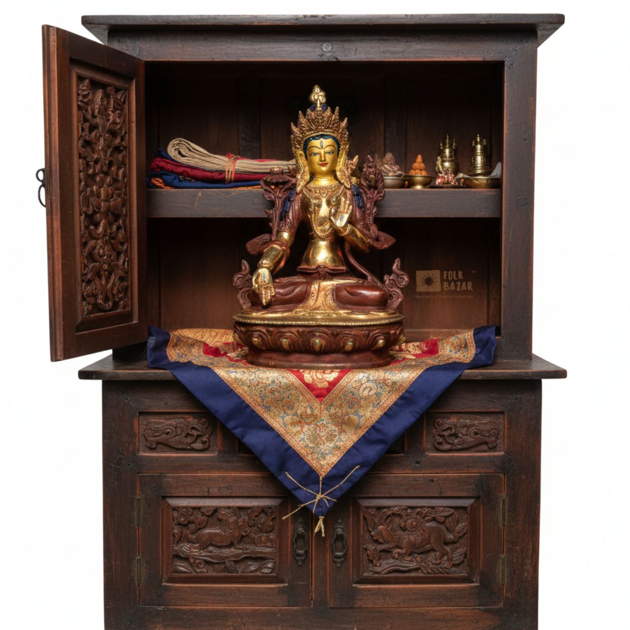 Fine White Tara Statue