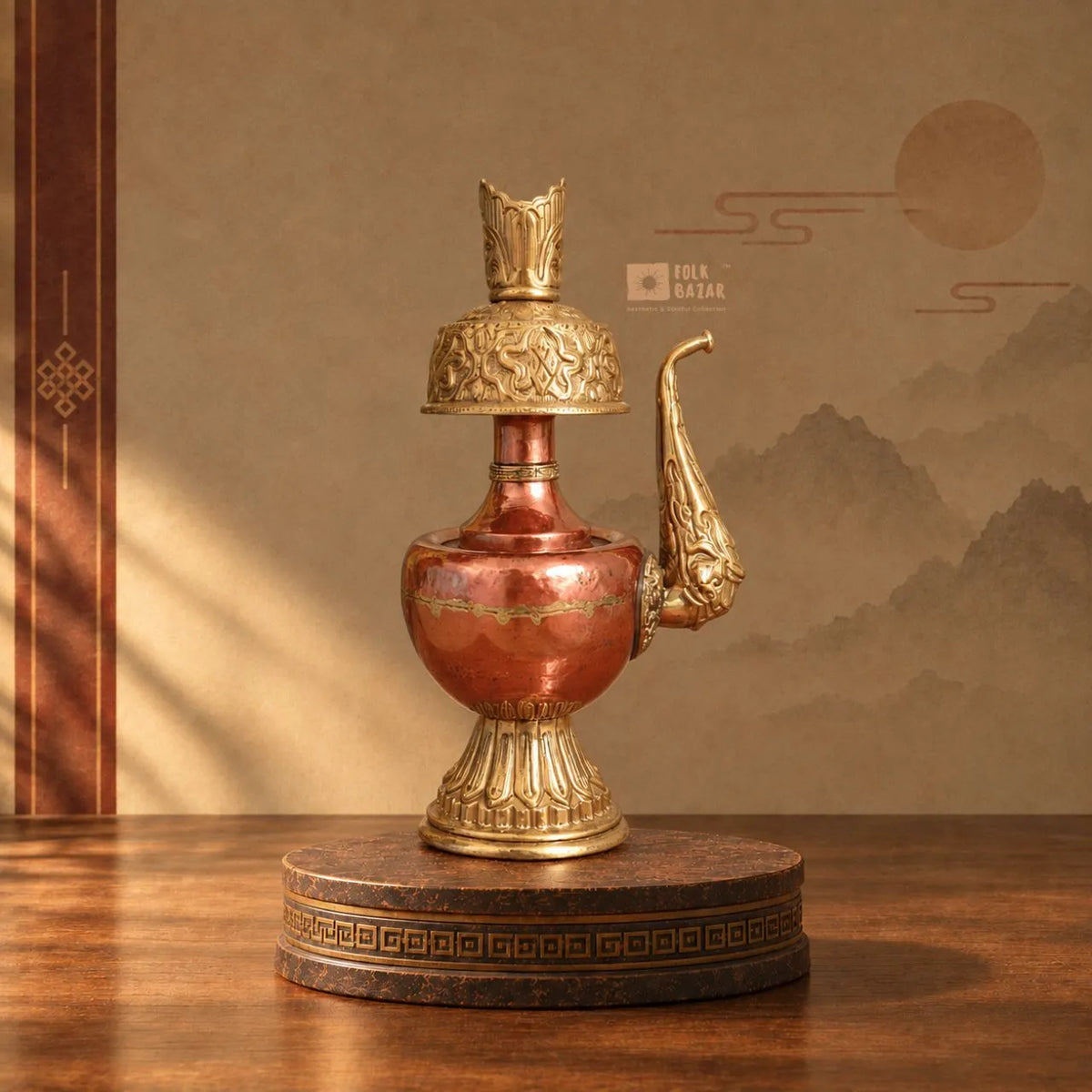 Hand hammered Fine Bhumpa